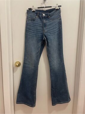 H&M Medium Wash Flare Jeans